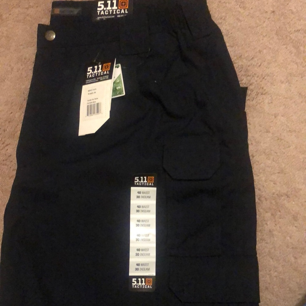 5.11 Tactical Pants. 40x30. New with tags.